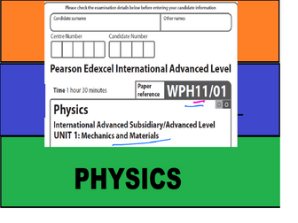 Guided Solution Edexcel IAL Unit 1 WPH11/01 January 2022 Walkthrough