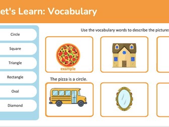 Let’s Learn Shapes! | ESL Lesson for Kids