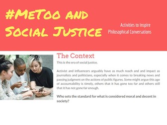 Philosophical Conversations - #MeToo and Social Justice