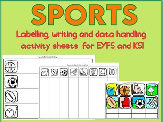 Sports Data Handling and Activity Sheets