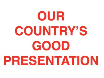 Our Country's Good presentation