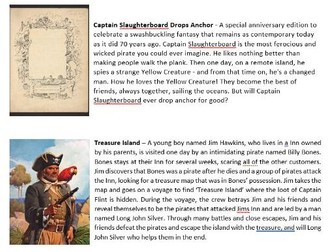 KS3 - Adventure Fiction Activity Booklet (Creative Writing & Analysis)