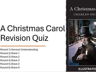 A Christmas Carol Revision Quiz