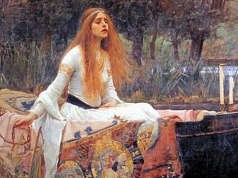 The Lady of Shalott: FLIRT poetry analysis