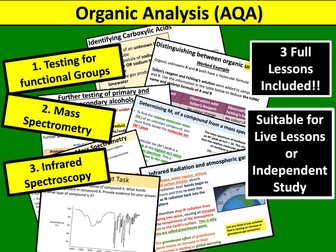 Organic Analysis (AQA)