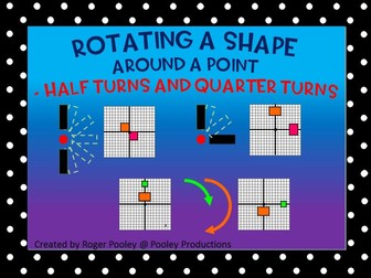 Bundle Rotate shapes around a point - Half turns and Quarter turns