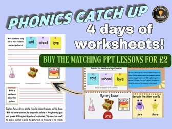 FREE Phonics Worksheets!