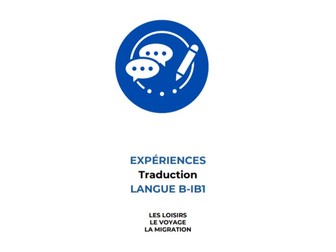 French Translations Experiences Language B IB1