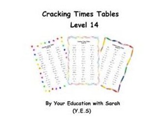 Cracking Times Tables - Level 14