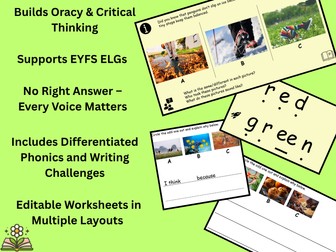 EYFS Odd One Out Image Pack: The Natural World – Oracy, Critical Thinking & Phonics Practice