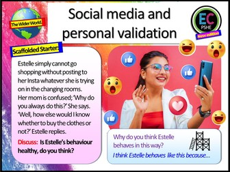 Social Media Validation PSHE