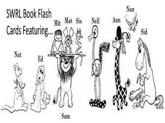 SWRL's Beginning Reading Program (BRP) Keywords Flashcards