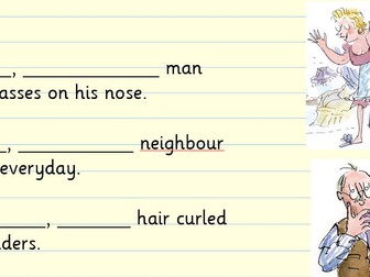 Esio Trot Character Description-2Week Unit