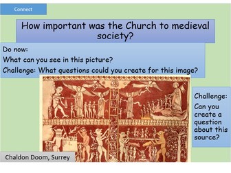 How important was the Church to Medieval England?