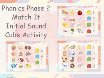 Phonics Initial Sound Match It
