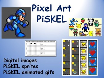 Pixel Art using piskel