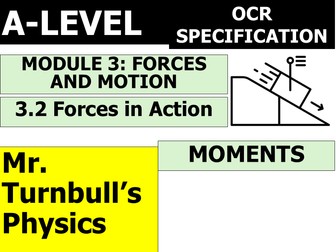 Moments (OCR A-Level Physics)