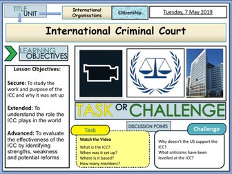 ICC - International Criminal Court