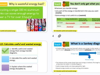 Useful and Wasted energy KS3 Science
