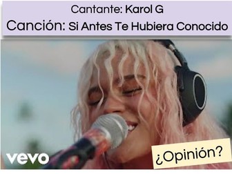 KS3 Spanish - La música