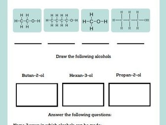 National 5 Alcohols