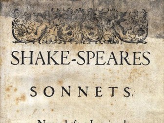 Shakespeares Sonnet Analysis