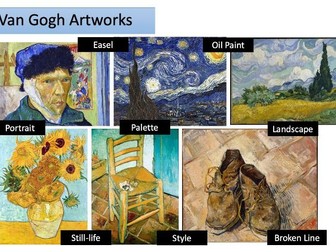 Still Life and Vincent Van Gogh Lessons