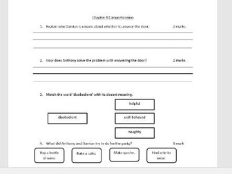 Millions Guided Reading & Comprehension for Y6, 7, 8.
