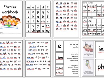 Comprehensive phonics booklet for RWI and Phonics screening