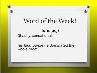 Word of the Week!