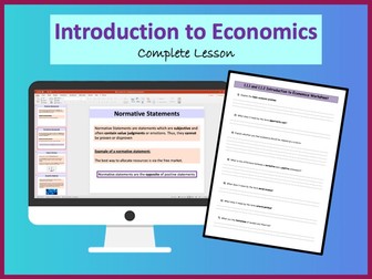 Introduction to Economics - A Level Economics
