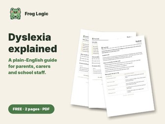 Dyslexia Explained: Guide for Parents