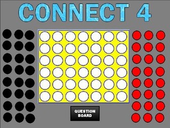 Connect 4 Review (Google Slides Game Template)