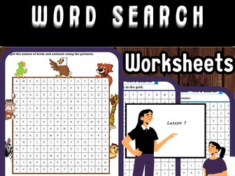 Word Search Worksheets