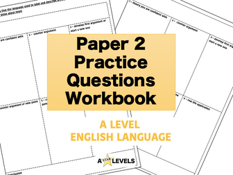 English Language Practice Essay Question Workbook