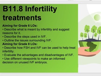 B11.8 Infertility treatments