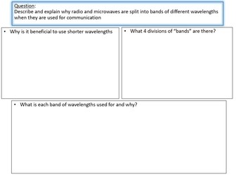 AQA Combined Science: Physics 4-6 mark help