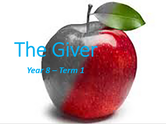 The Giver Scheme of Work