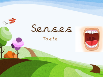 Senses - Taste PowerPoint