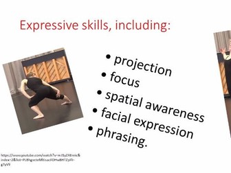 GCSE Dance 2016 (New Spec) Session 3/4 Physical / Expressive Skills - Introduction to Breathe