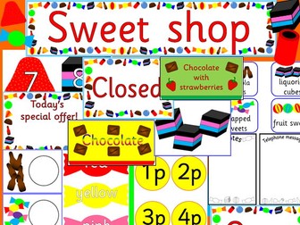 Sweet shop role play