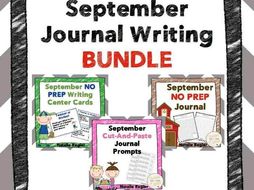 September Journal Bundle
