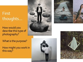 GCSE Photography FULL PROJECT - Surrealism 'Out of Place'