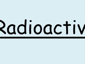 Atomic Structure Revision