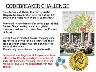 Italian Codebreaker Challenge!