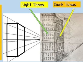 Art and Design Perspective Drawing lesson