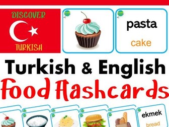 Turkish / English Flashcards - Food / Yemek