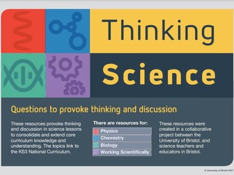 Thinking Science: Questions to provoke thinking and discussion