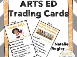 Arts Ed Trading Cards: Mini Anchor Charts and Self-Assessment Questions