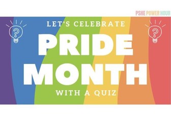 PRIDE MONTH Quiz